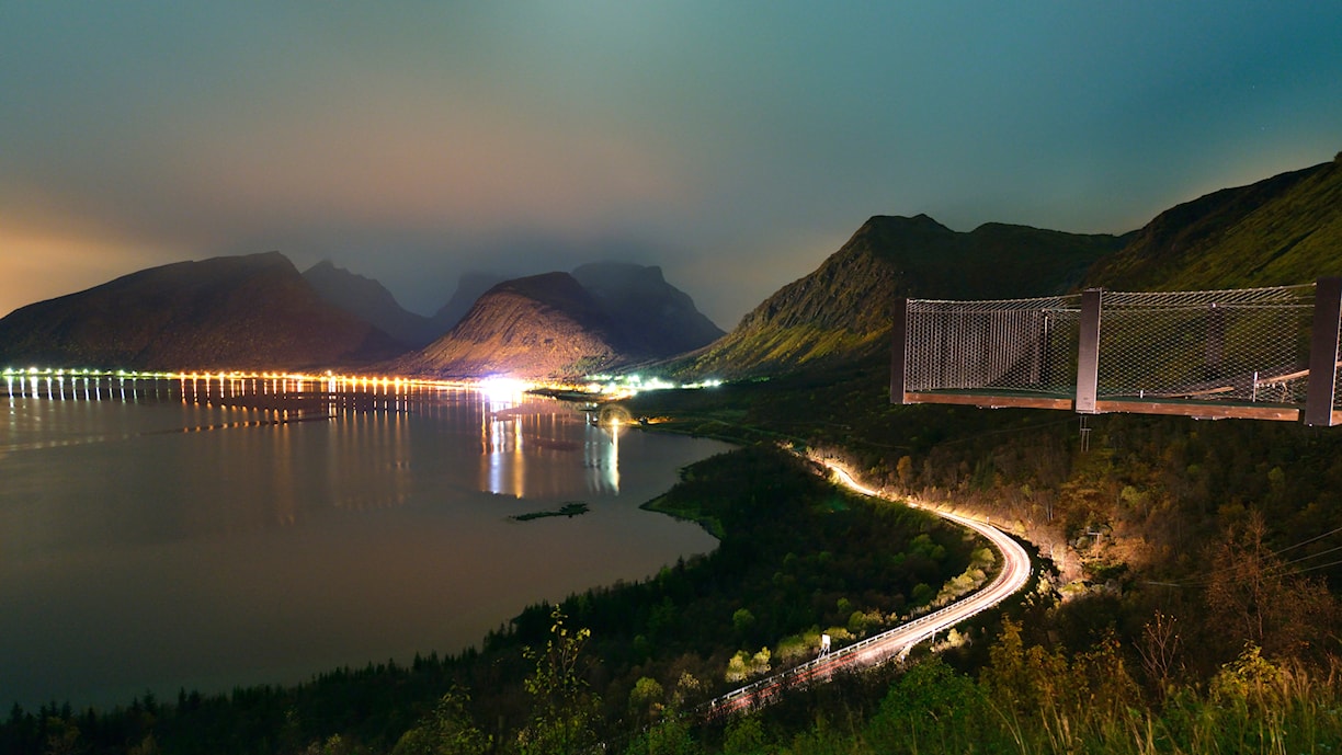 Bergsbotn, Norwegische Landschaftsroute Senja.