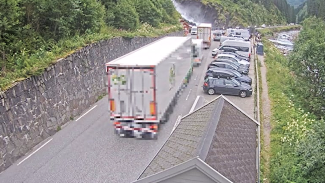 Verkehrschaos.