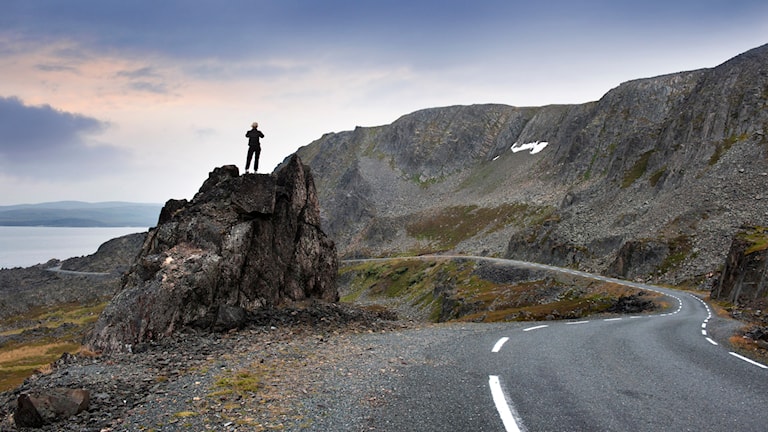 Hamningberg. Norwegische Landschaftsroute Varanger.
