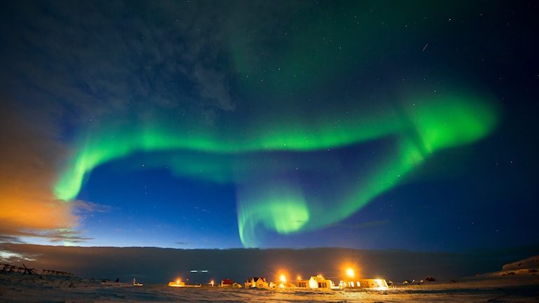 Ekkerøya. Norwegische Landschaftsroute Varanger.