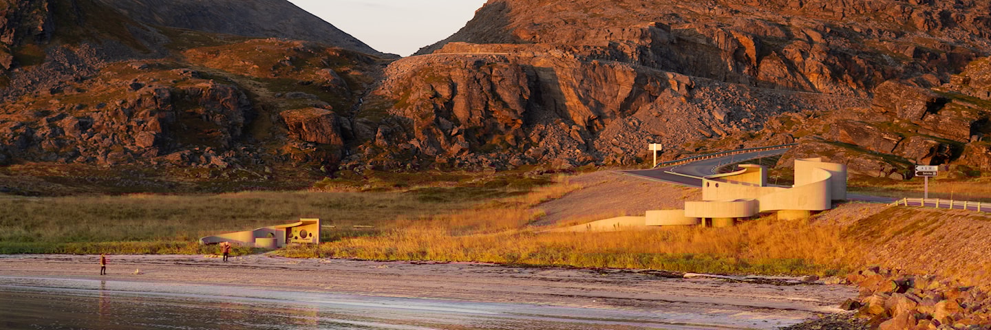 Evening light at Selvika.