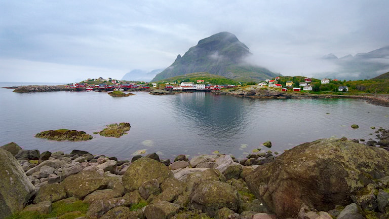 Å. Norwegische Landschaftsroute Lofoten.
