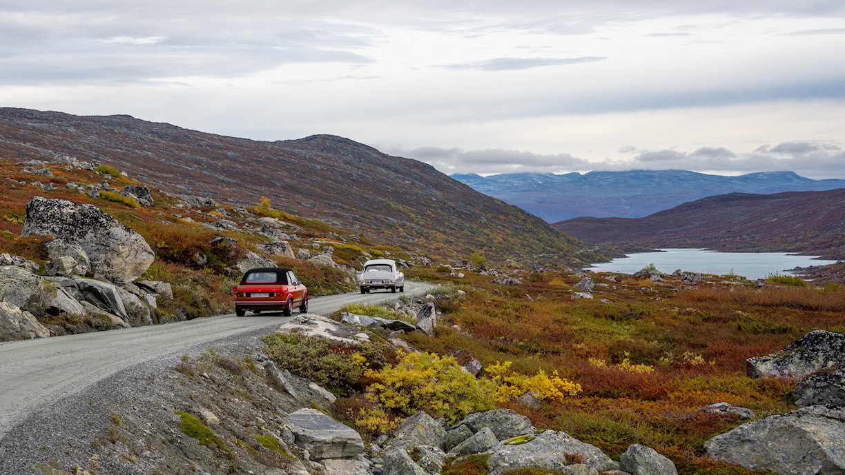Grotli-Videdalen. Norwegische Landschaftsroute Gamle Strynefjellsvegen.