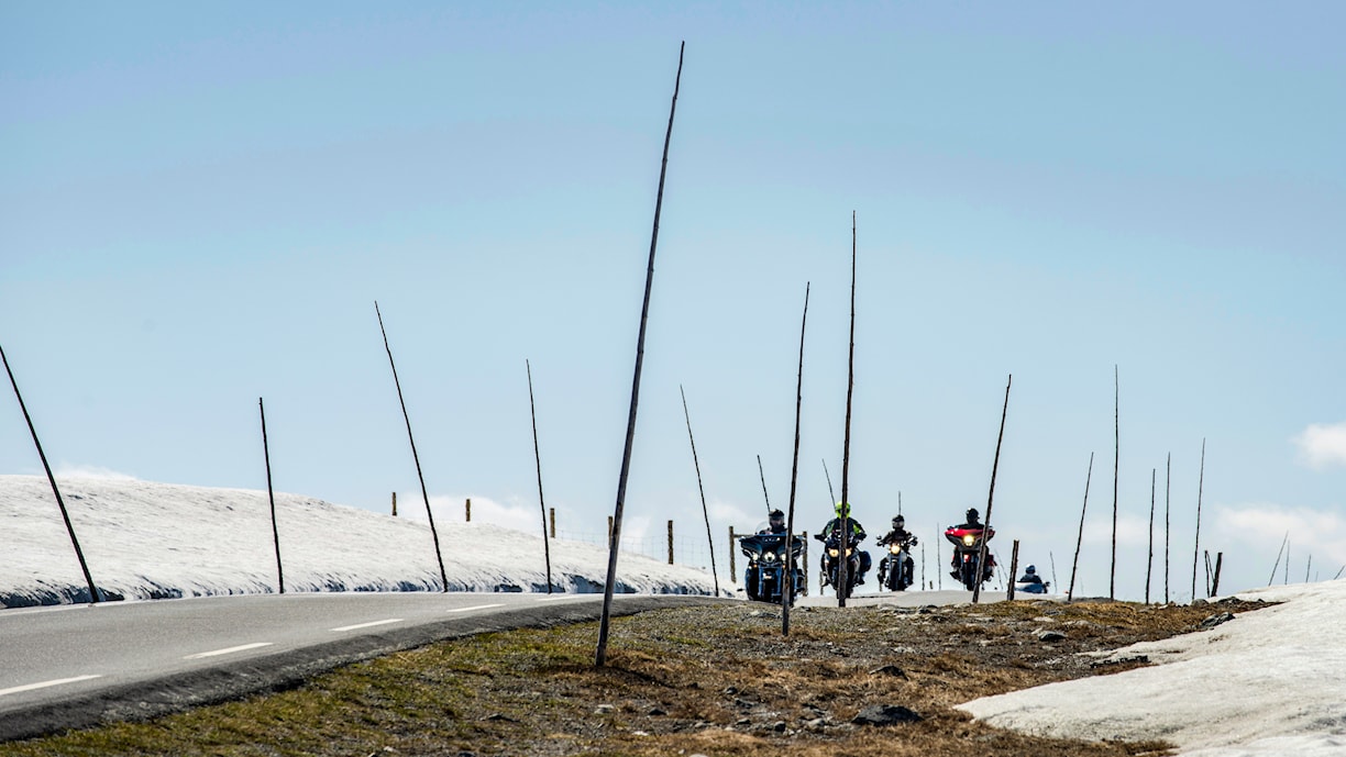 Norwegische Landschaftsroute Valdresflye.