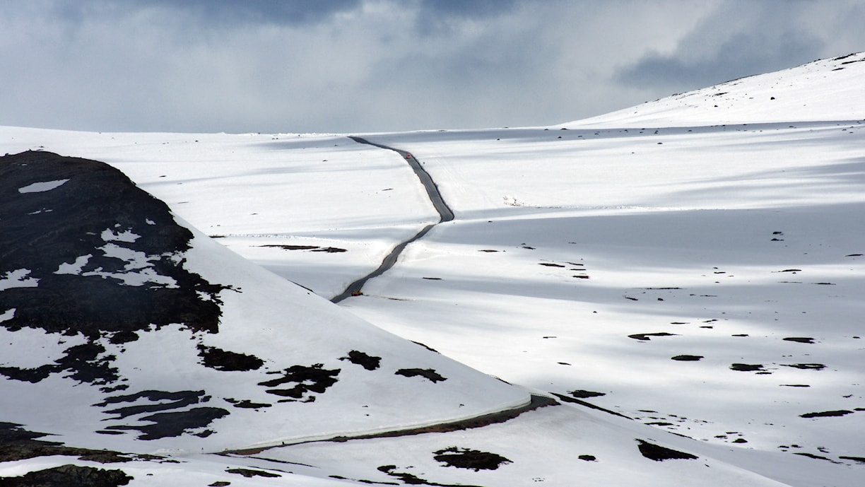 Smørkoll, Garli. Norwegische Landschaftsroute Valdresflye.