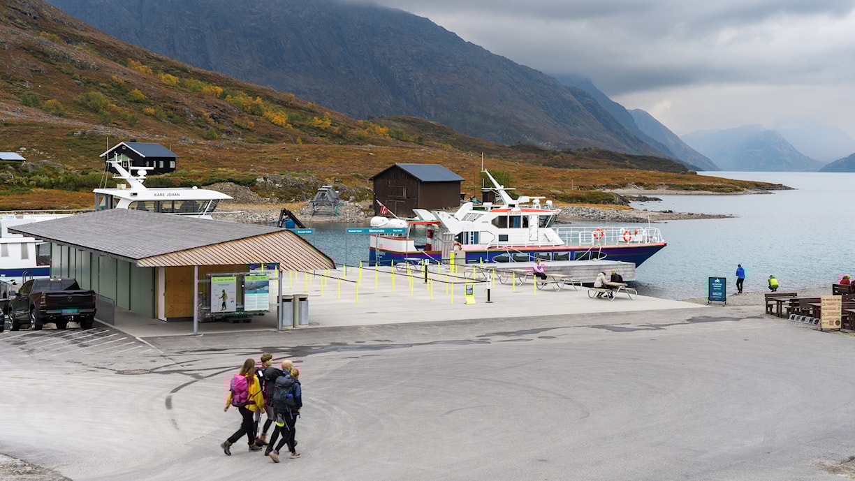 Vargebakkane. Norwegische Landschaftsroute Valdresflye.