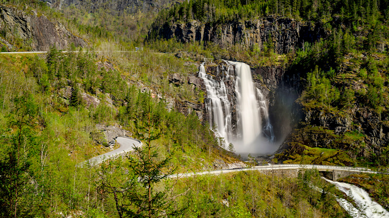Skjervsfossen, Granvin.