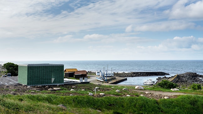 Der Hafen Madland zwischen Varhaug und Vigrestad.
